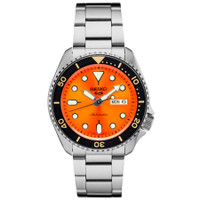 Seiko SRPD59 5 Sport Watch with Orange Dial - HPG Brands