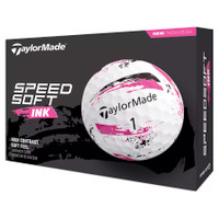 TaylorMade - kbkb Taylormade Speedsoft Ink Pink 2024 Golf Balls - 1 Dozen