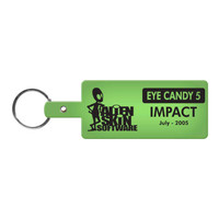 Rectangle Flexible Key Tag