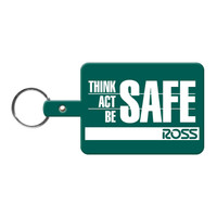 Large Rectangle Flexible Key Tag