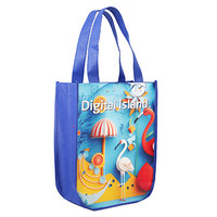 Yuma Sublimated Non-Woven Curve Bottom Tote