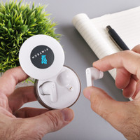 Chromeo Wireless Earbuds And Wireless Charger