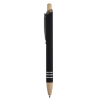 Venosa Velvet-Touch Aluminum Pen w/ bamboo accents
