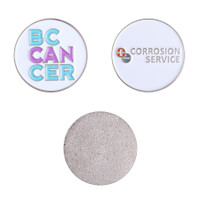 Diestruck Golf Ball Marker: 1" Dia