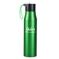 24 oz. Ridge Recylced Aluminum Bottle W/ Silicone Grip