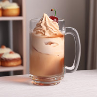 14 Oz. Glass Beer Mug