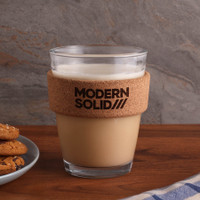 11.8 oz Glass & Cork To-Go Tumbler
