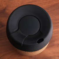 11.8 oz Glass & Cork To-Go Tumbler