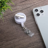 Id Buddy Round Retractable Swivel Badge Reel