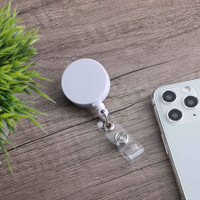 Id Buddy Round Retractable Swivel Badge Reel