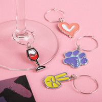 Set Of 4 Wine Charms