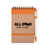 3" X 5" Eco Jotter w/Pen