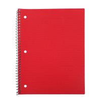 1 Subject Spiral Notebook