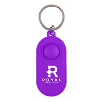 Silicone Stress Pop-It Keytag