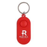 Silicone Stress Pop-It Keytag