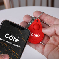 Silicone Pop-It™ NFC Keytag