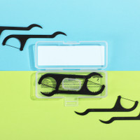 Flossie Charcoal Dental Floss Picks