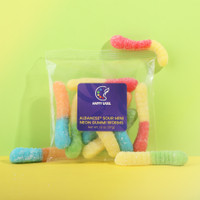 Albanese® Sour Mini Neon Gummi Worms: Taster Packet