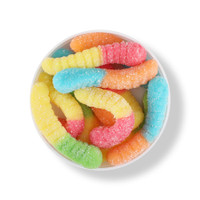Albanese® Sour Mini Neon Gummi Worms: Taster Packet