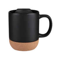 Mesa 11 Oz Ceramic Mug With Cork Bottom