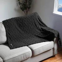 RPET Sherpa Fleece Textured Blanket