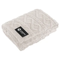 RPET Sherpa Fleece Textured Blanket