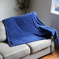 RPET Sherpa Fleece Textured Blanket