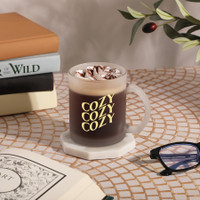 Guadalupe 11 Oz Frosted C Handle Mug