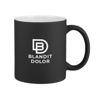 Lano White 11 Oz Soft Touch Mug