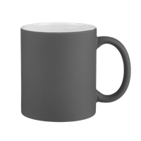 Lano White 11 Oz Soft Touch Mug