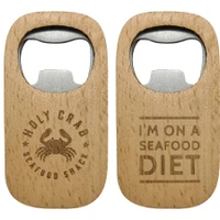 Mini Wood Bottle Opener