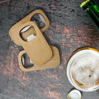 Mini Wood Bottle Opener