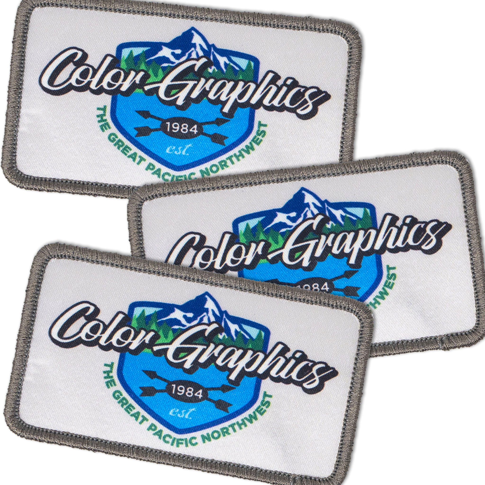 Sublimated Patch - Item #PTCHSUB -  Custom Printed  Promotional Products