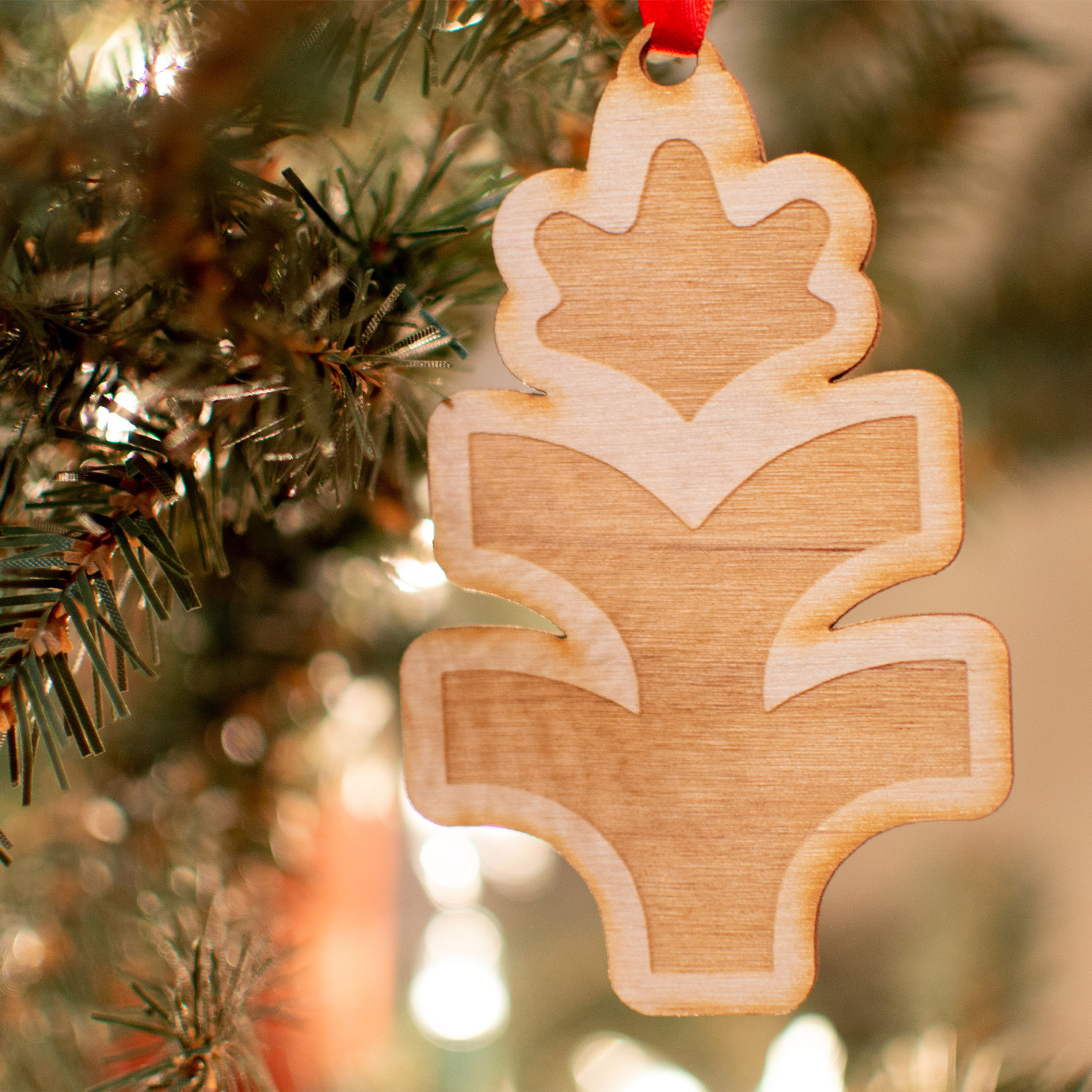 Wood Ornaments: 4 W x 4 H - HPG - Promotional Products Supplier