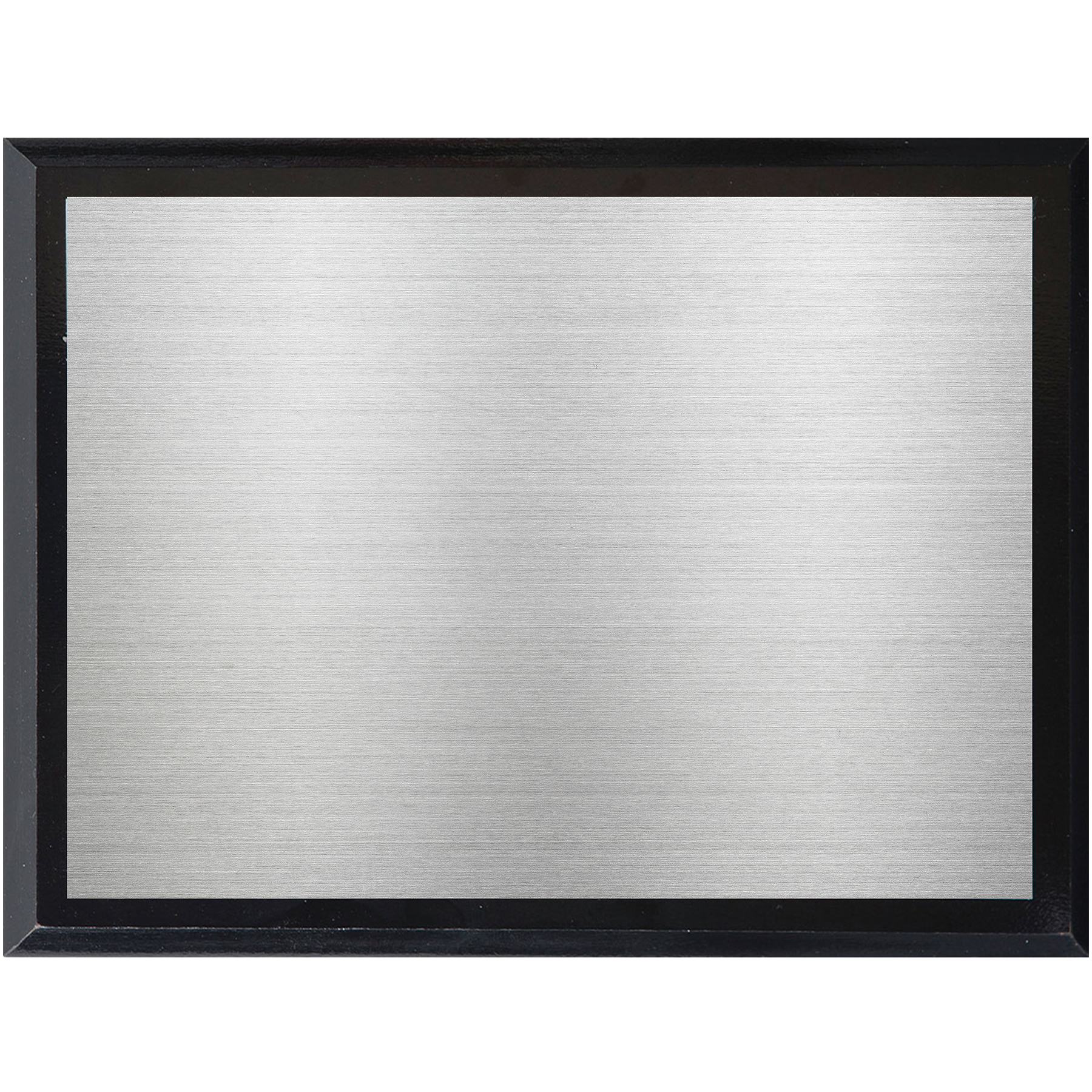 Plaque Sublimated Aluminum with Wood Base - 8 x 6 in - view 8 - product view 8