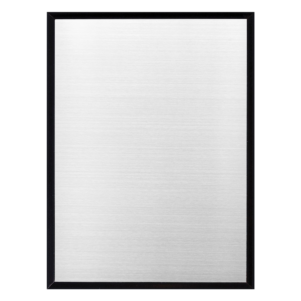 Plaque Sublimated Aluminum with Wood Base - 6 x 8 in - view 8 - product view 8