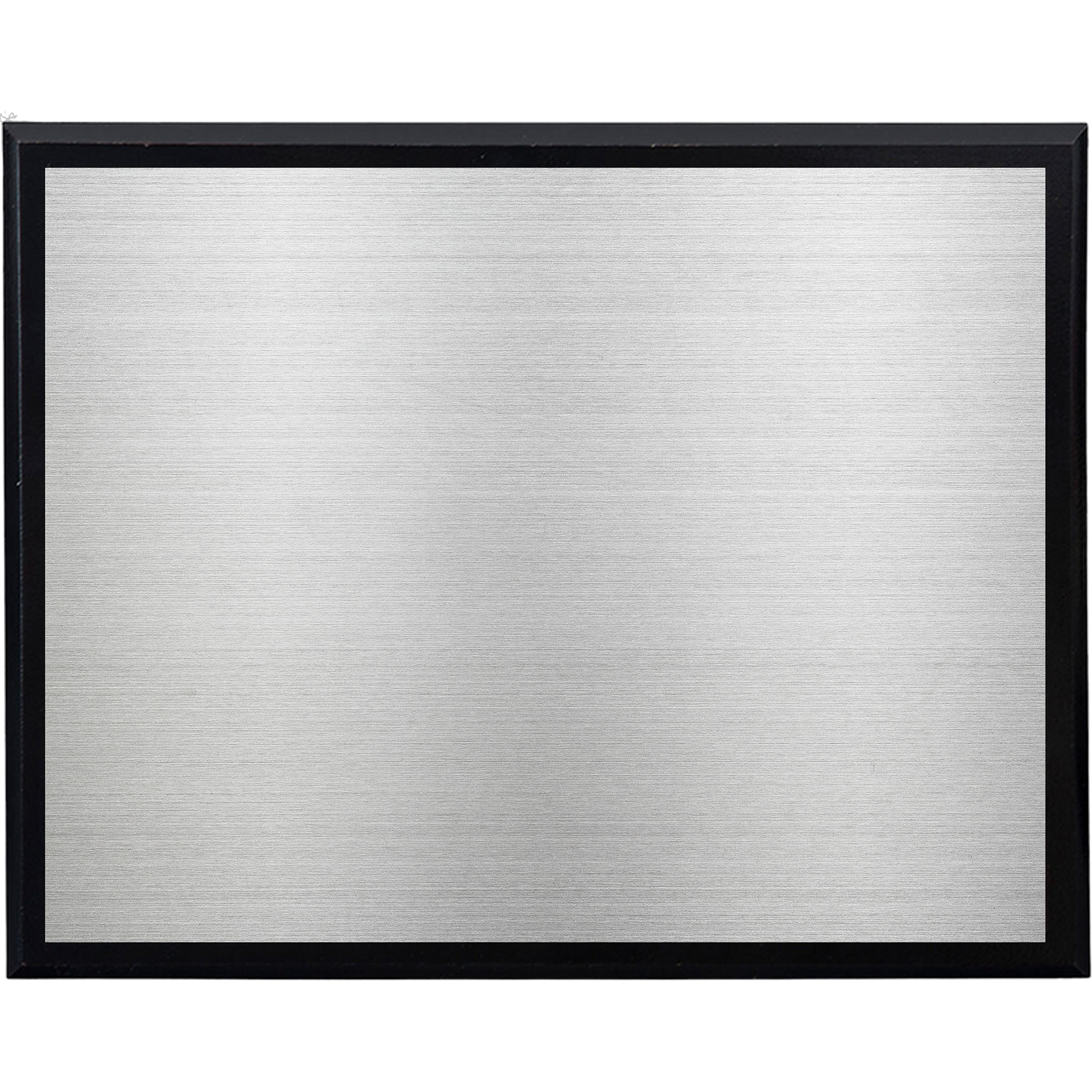 Plaque Sublimated Aluminum with Wood Base - 10 x 8 in - view 4 - product view 4