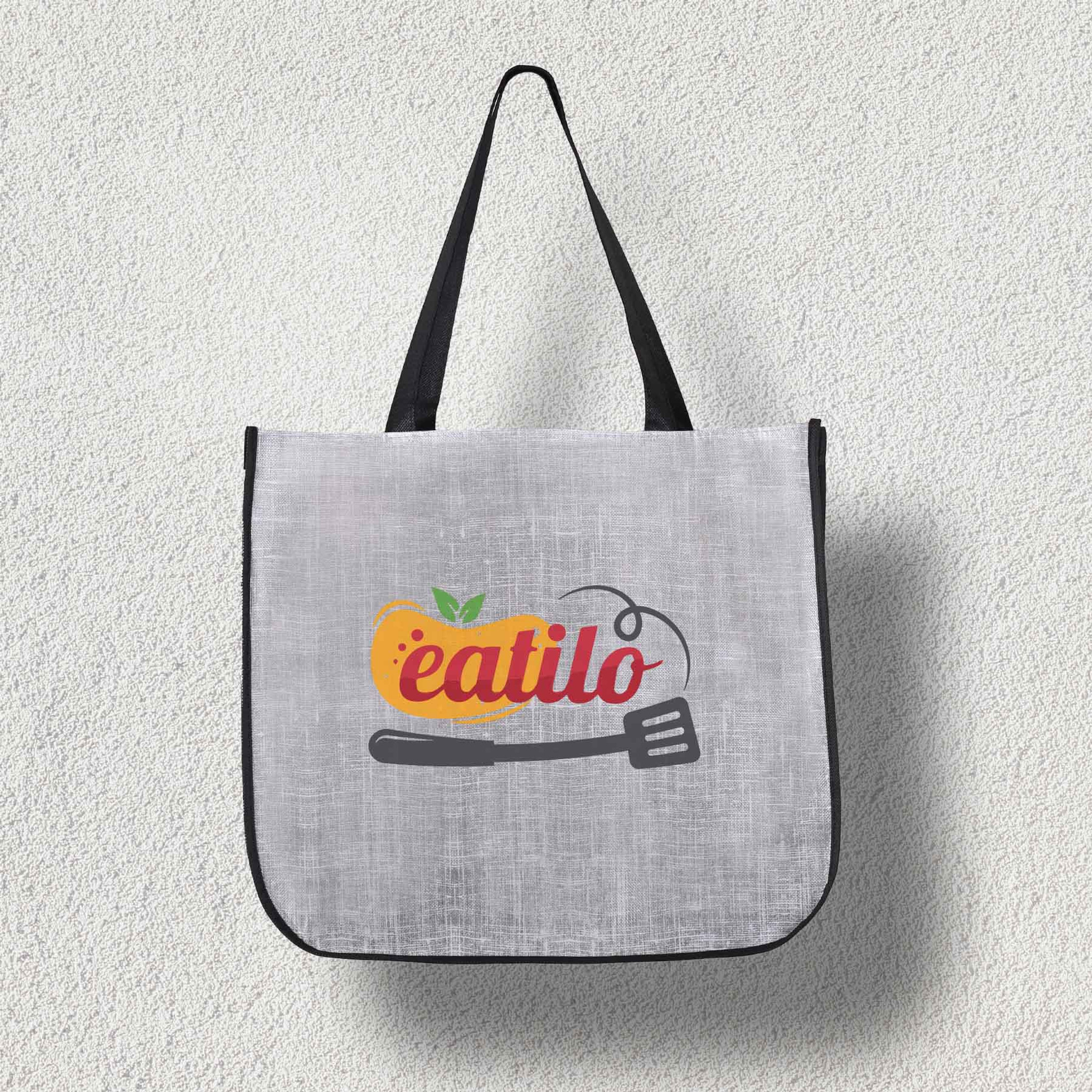 Extra Large Laminated Shopping Tote Bag - HPG Brands