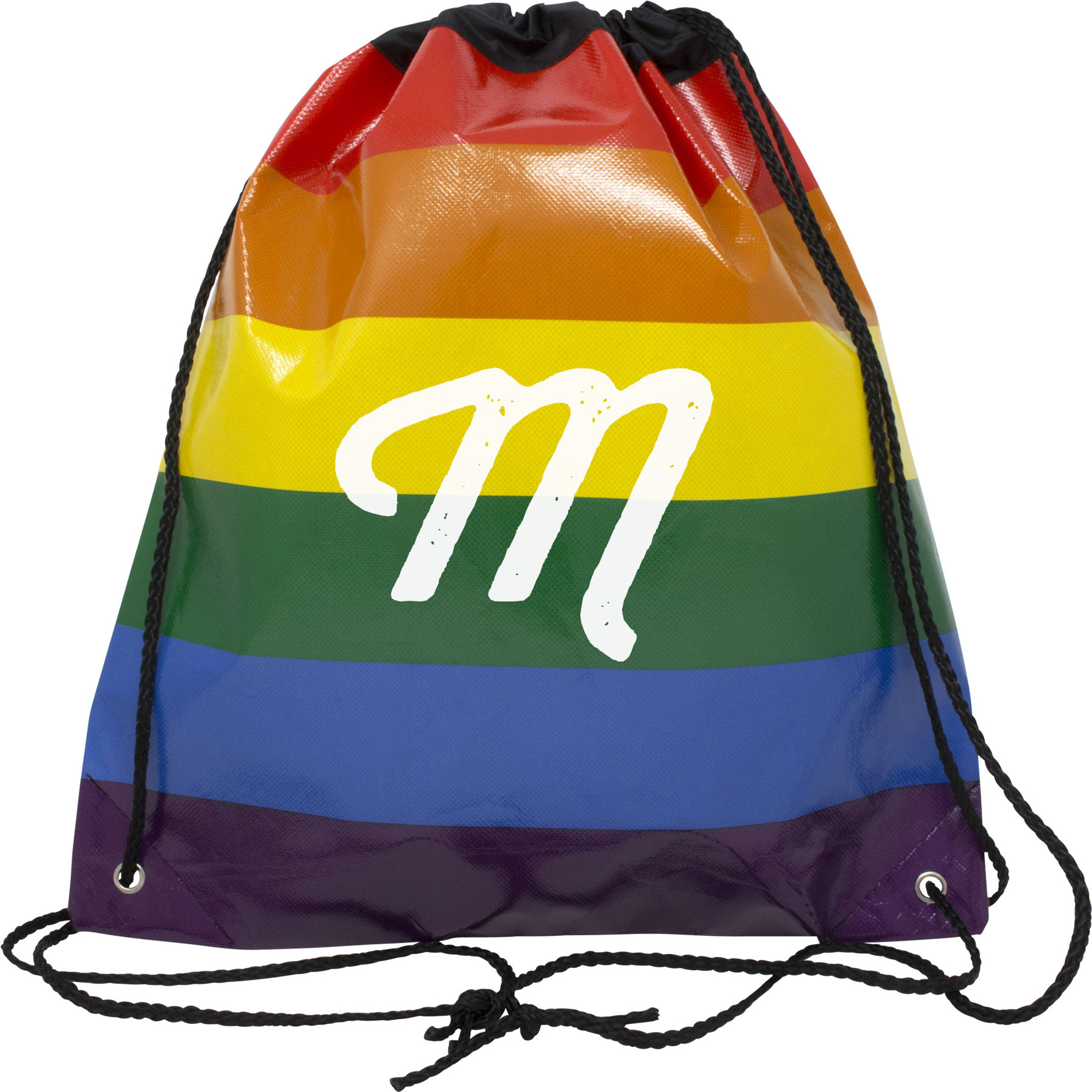 Debco Jumbo Rainbow Backpack with Drawstring Closure Bag Debco Jumbo Rainbow Backpack with Drawstring Closure Bag