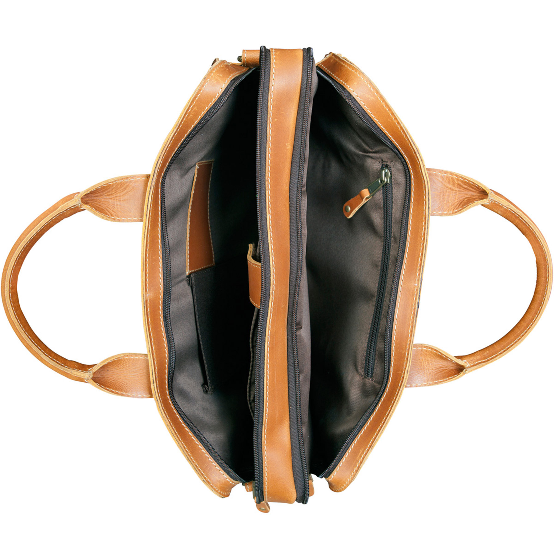 Texas Canyon Leather Briefcase - HPG Brands