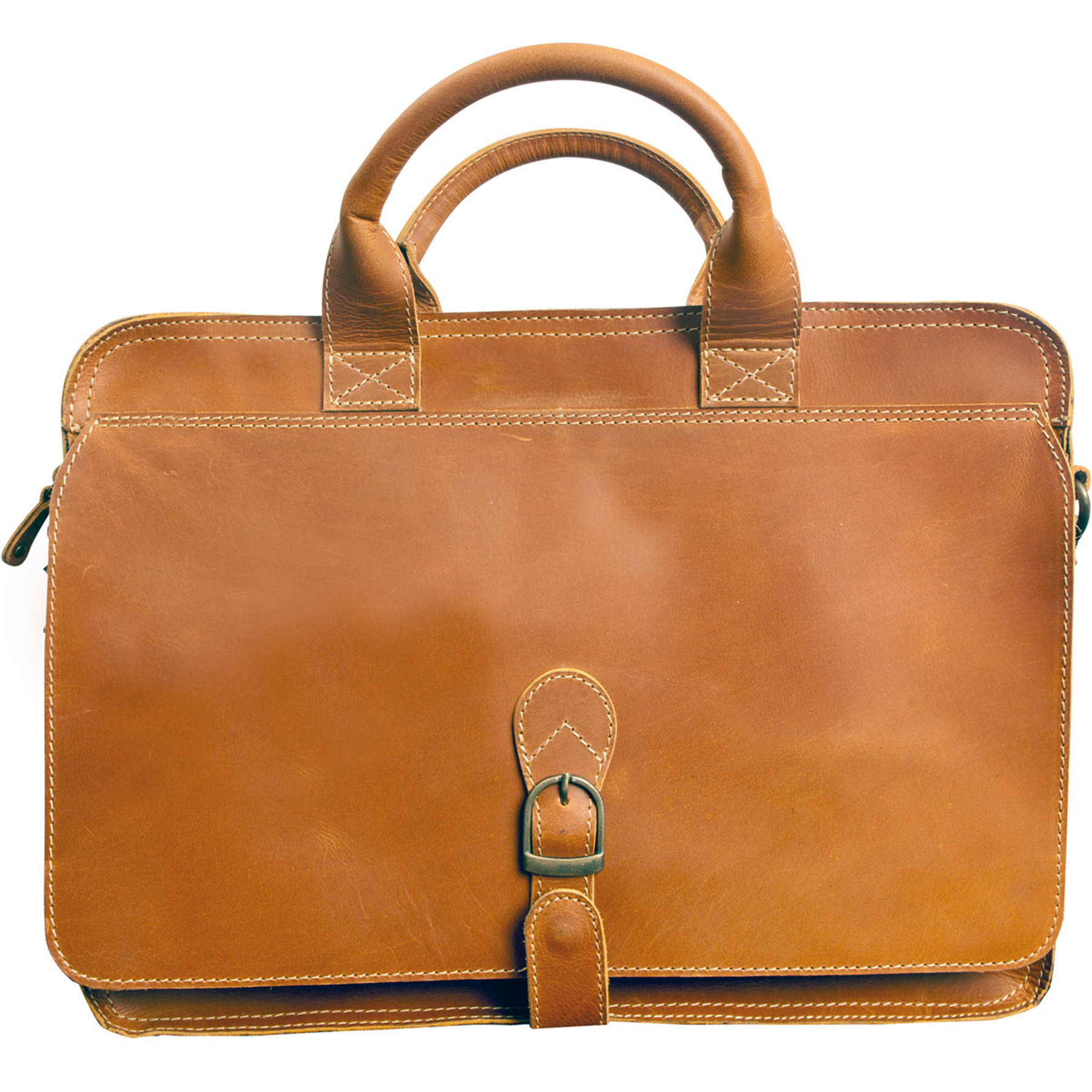 Texas Canyon Leather Briefcase - HPG Brands
