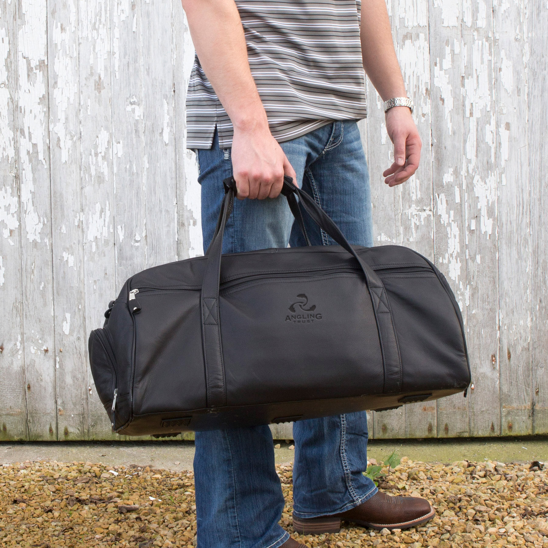 Marble Canyon Leather Sport Duffel Bag - HPG Brands