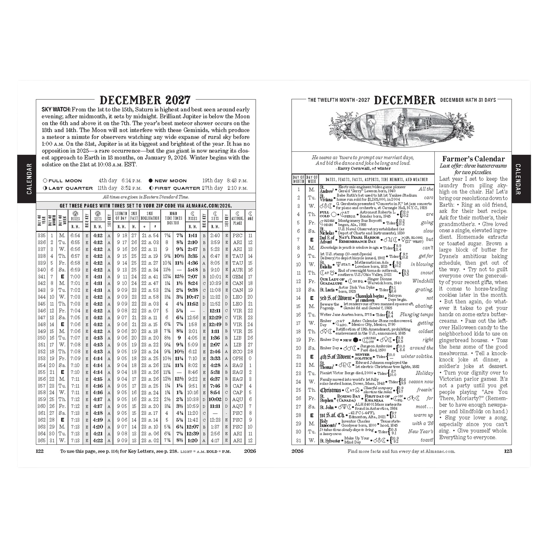 farmerページ The Old Farmer's Almanac® Booklet - HPG Brands