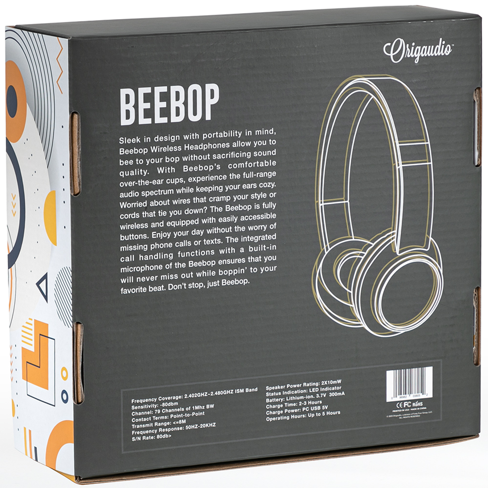 Origaudio beebop 2024 wireless headphones