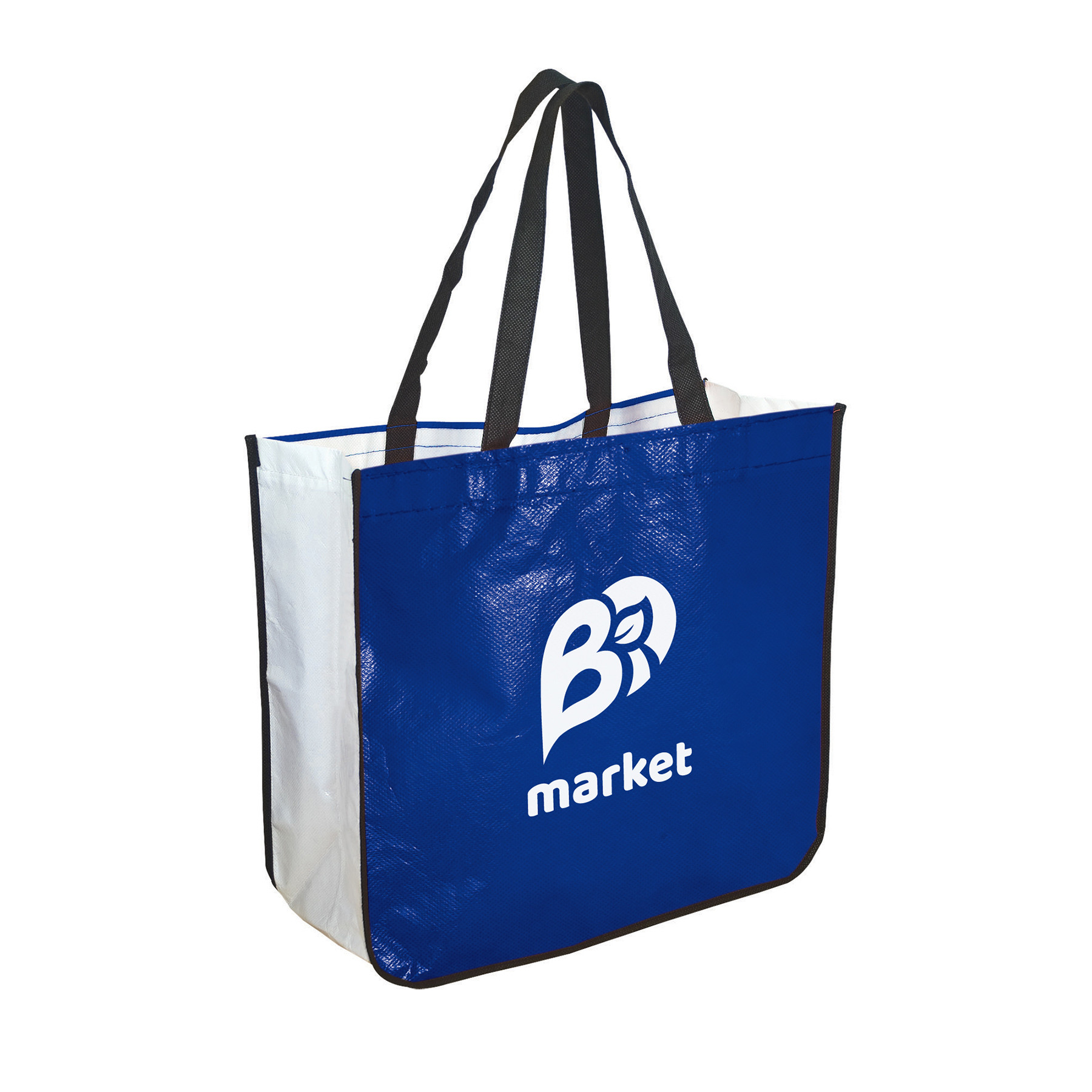 Extra Large Laminated Shopping Tote - HPG Brands