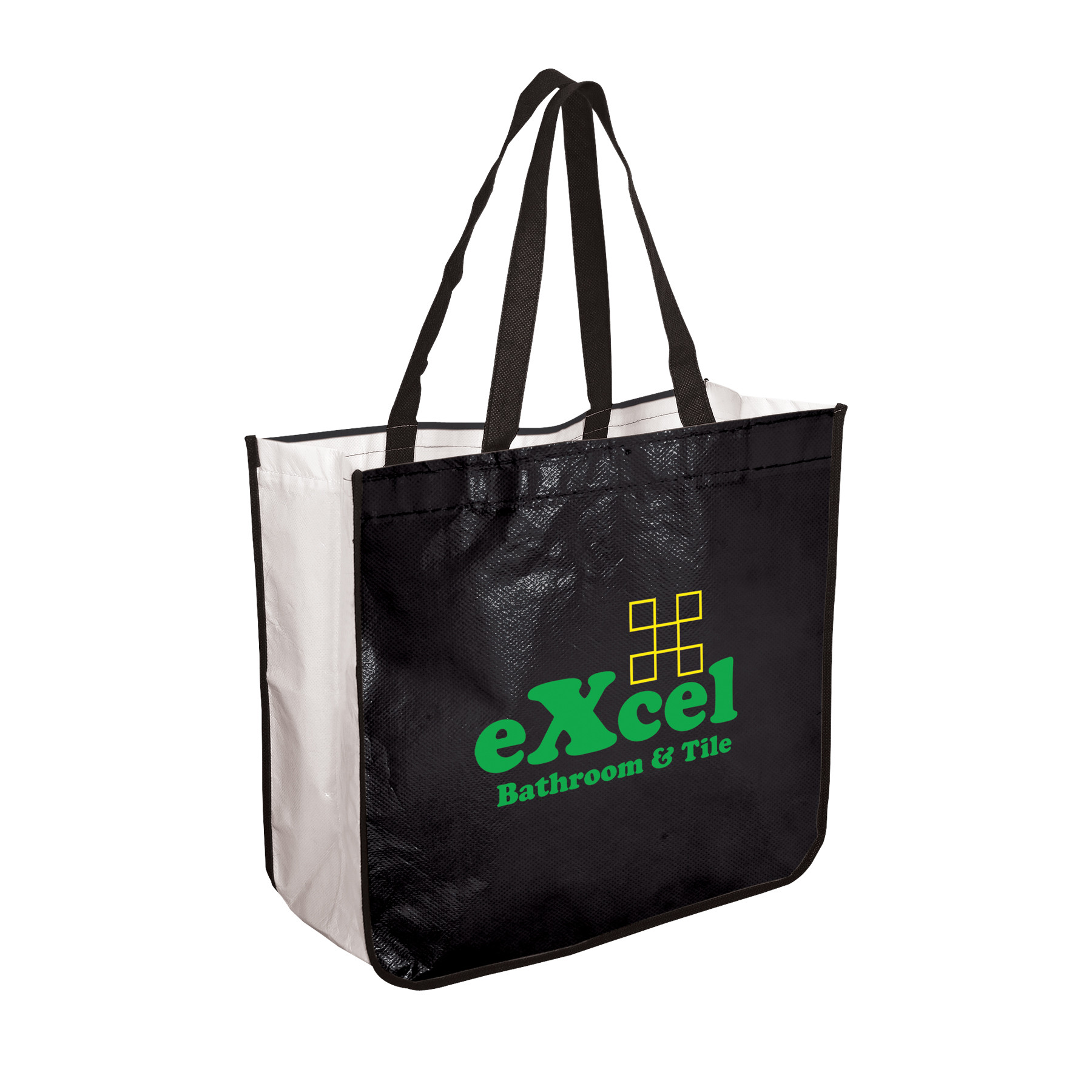 Extra Large Laminated Shopping Tote - HPG Brands