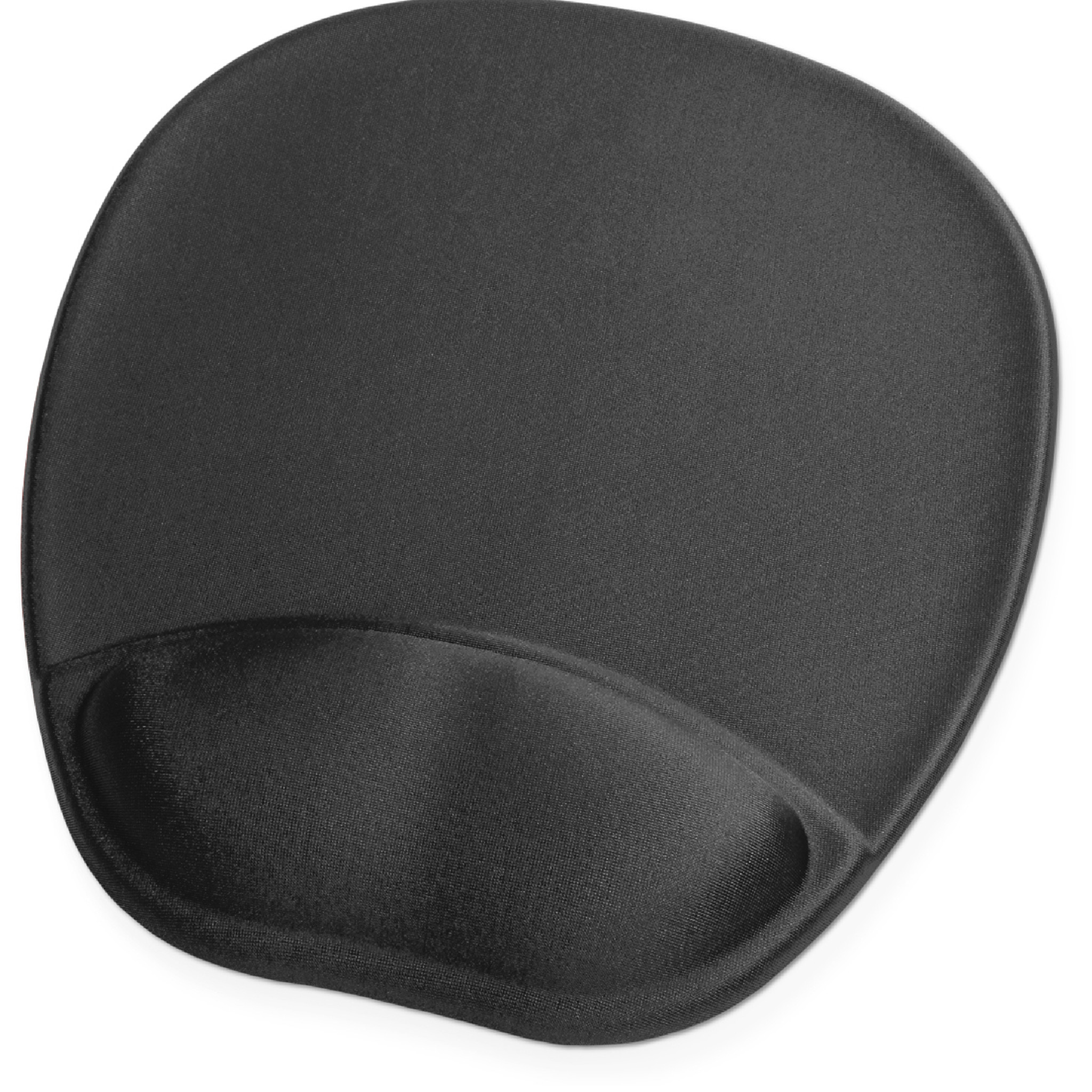 Handstands Memory Foam Mouse Pad Mat with Wrist Rest, Black