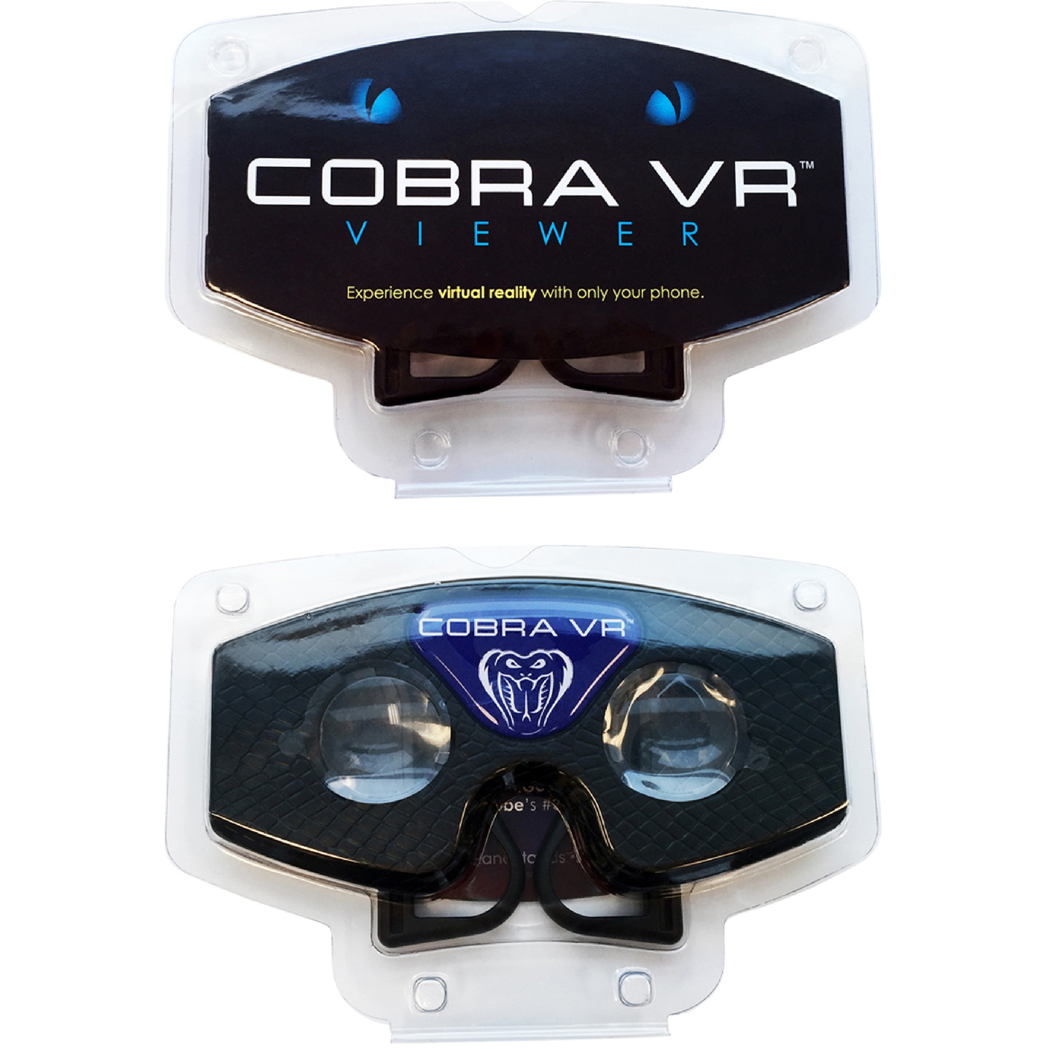 Cobra VR Virtual Reality Viewer by Handstands Works W/Google Cardboard Apps