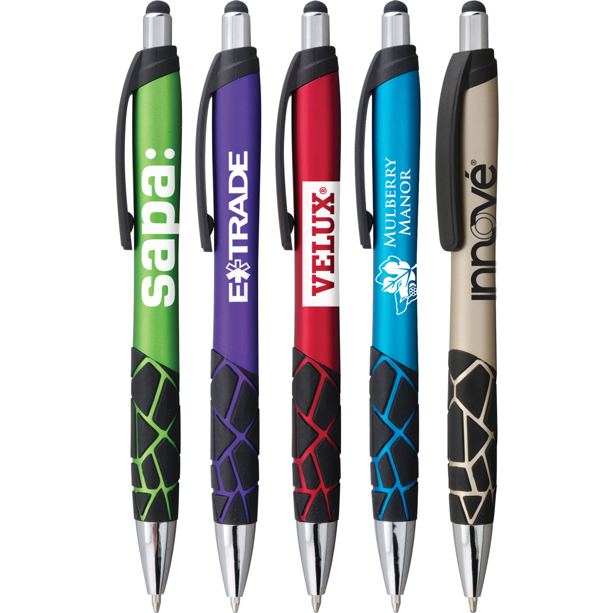 スイス ハンドペイント 深皿 Mosaic Metallic Stylus Pen - HPG Brands