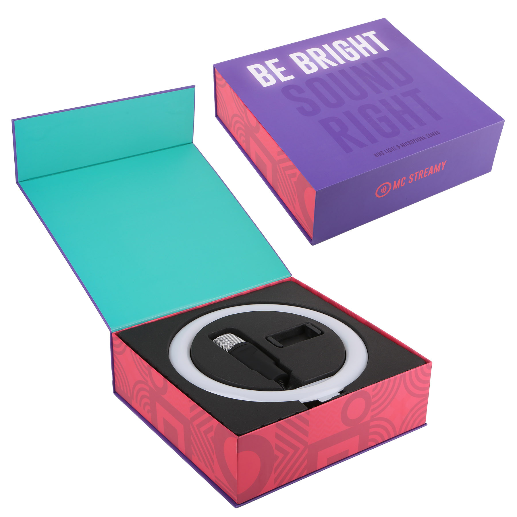 McStreamy Ring Light Phone Stand - HPG Brands